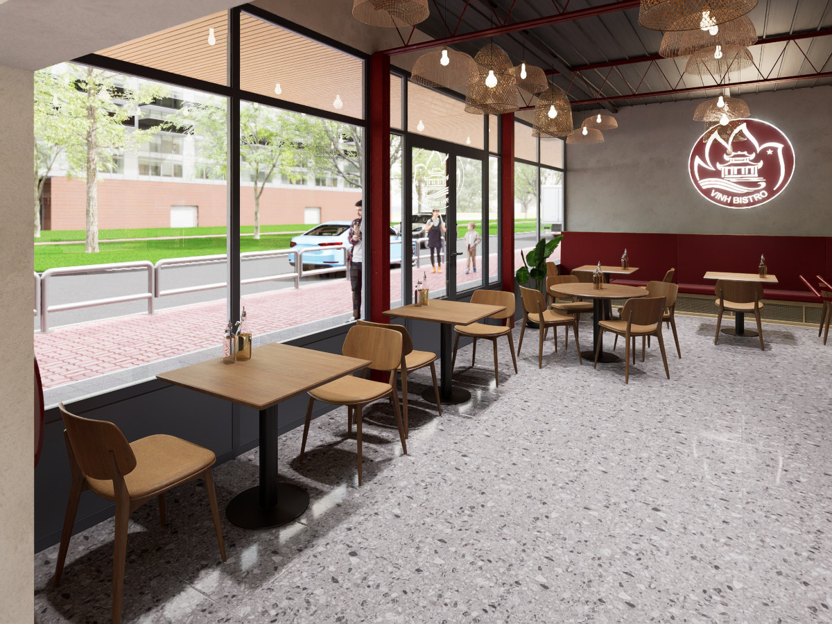 Interiér Vinh bistro