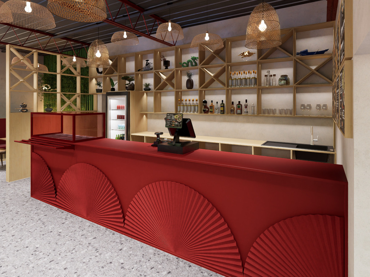 Interiér Vinh bistro