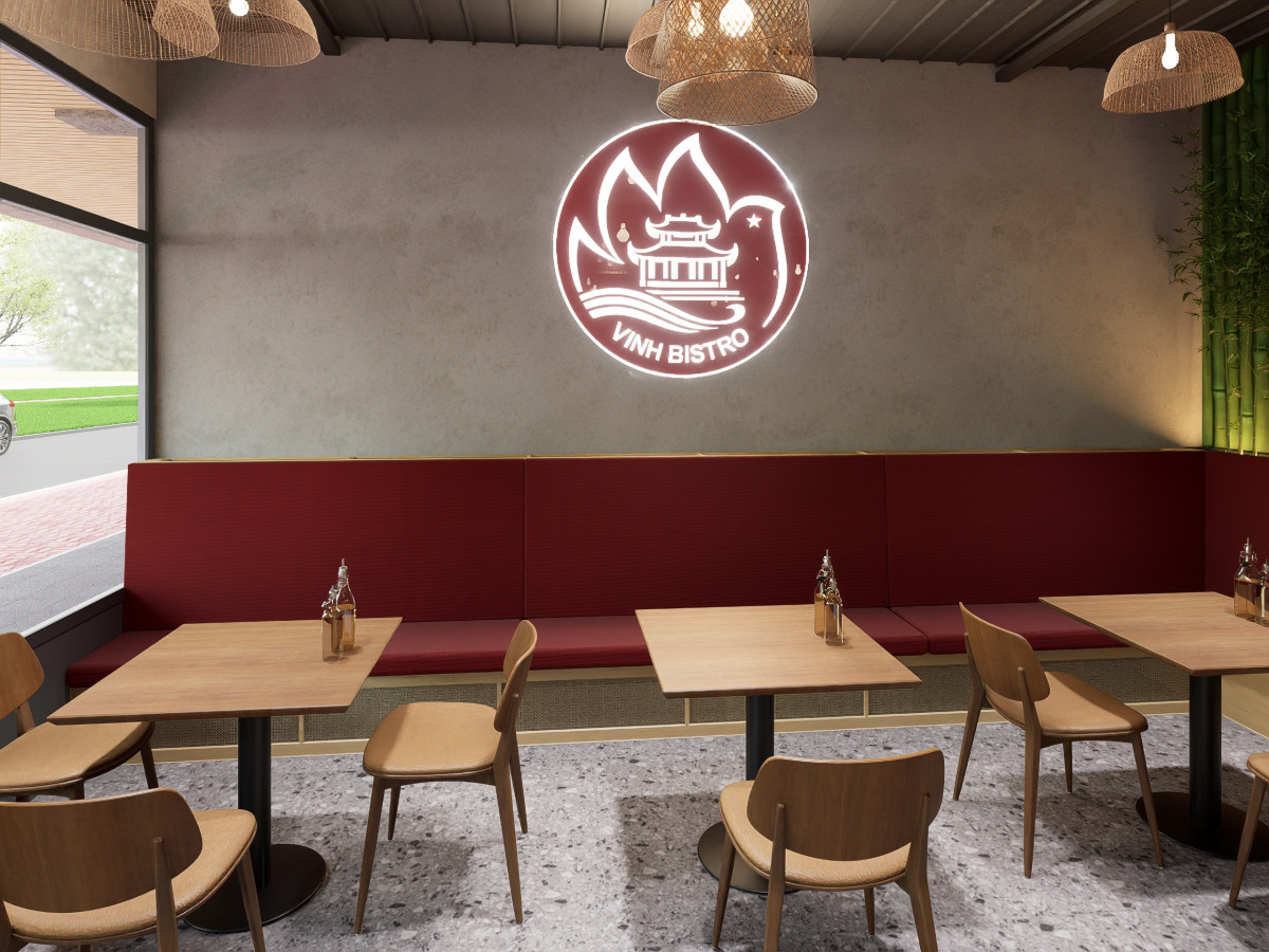 Interiér Vinh bistro