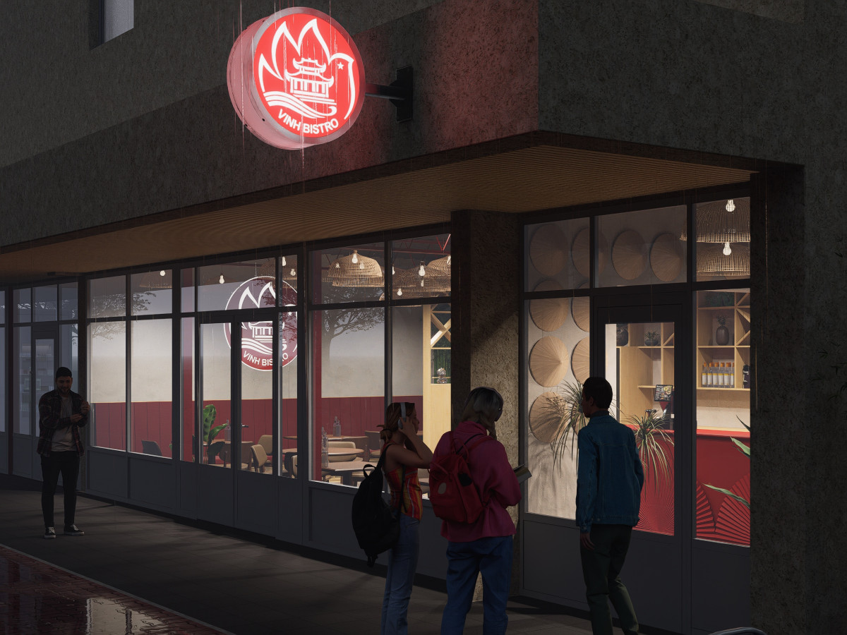 Interiér Vinh bistro