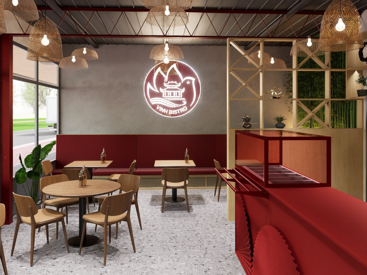 Interiér Vinh bistro