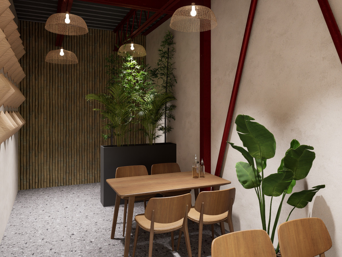 Interiér Vinh bistro