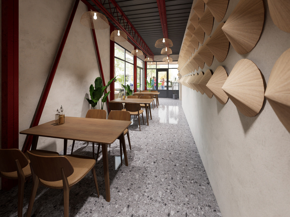 Interiér Vinh bistro