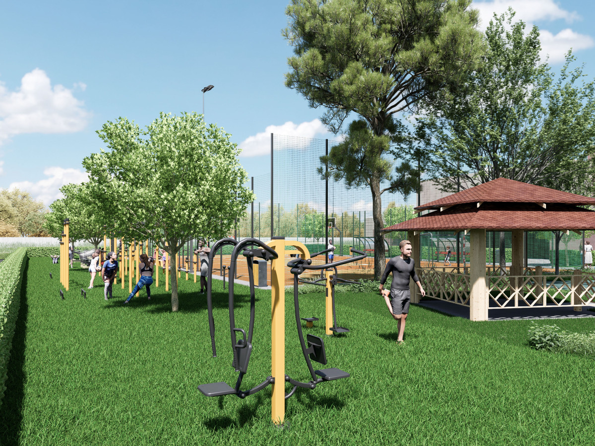 Zalužice centrum obce