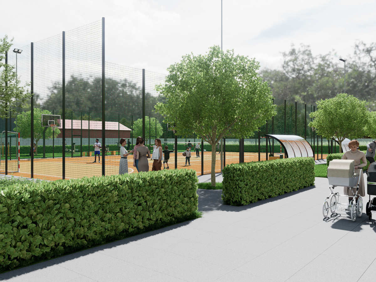 Zalužice centrum obce