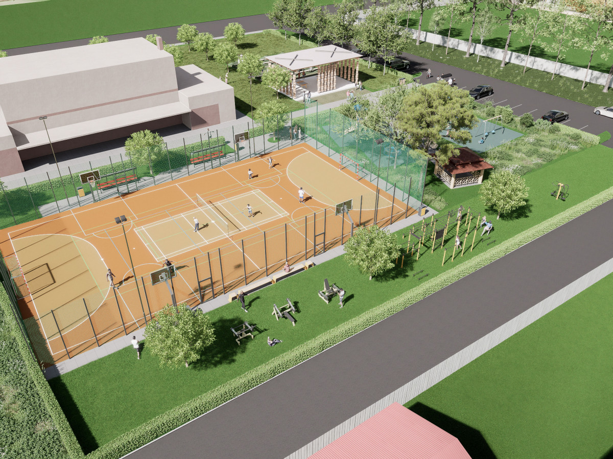 Zalužice centrum obce