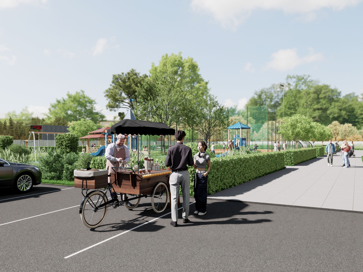 Zalužice centrum obce